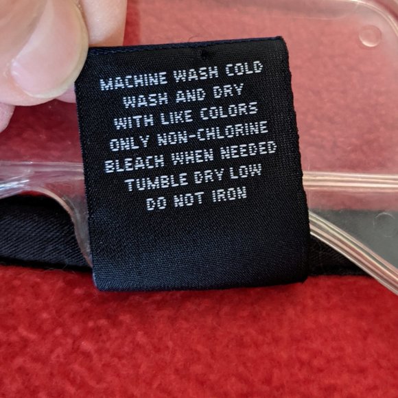 GAP red-black 1/4-zip Fleece Sweatshirt Men’s M - Picture 9 of 12